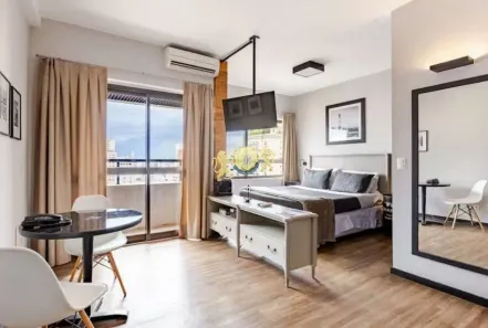 Flat com 1 Quarto para alugar, 30m² no Jardim Paulista, São Paulo