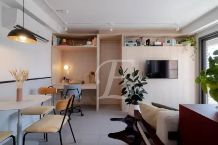 Apartamento com 1 Quarto para alugar, 45m² no Jardim Paulista, São Paulo