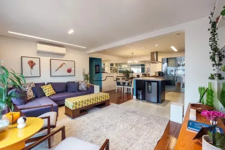 Apartamento com 3 Quartos para alugar, 100m² no Brooklin Paulista, São Paulo