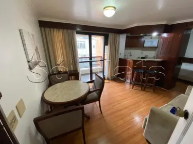 Flat com 1 Quarto para alugar, 48m² no Higienópolis, São Paulo