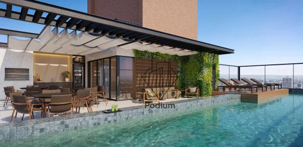 Flat com 1 Quarto à venda, 27m² no Miramar, João Pessoa