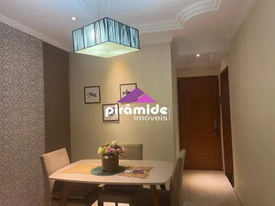 Apartamento com 3 Quartos para alugar, 79m² no Loteamento Residencial Vista Linda, São José dos Campos