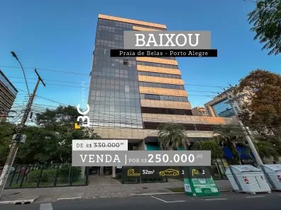 Sala Comercial à venda, 32m² no Praia de Belas, Porto Alegre