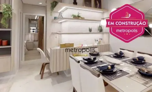 Apartamento com 2 Quartos à venda, 69m² no Jardim, Santo André
