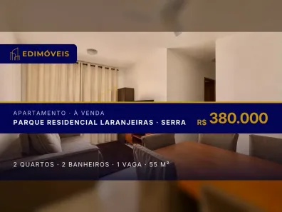 Apartamento com 2 Quartos à venda, 55m² no Parque Residencial Laranjeiras, Serra