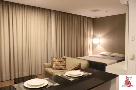 Flat com 1 Quarto para alugar, 42m² no Vila Olímpia, São Paulo