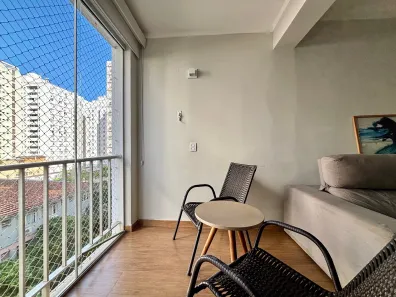Apartamento com 3 Quartos para alugar, 90m² no Pitangueiras, Guarujá