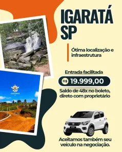 Lote/Terreno à venda, 600m² no , Igaratá