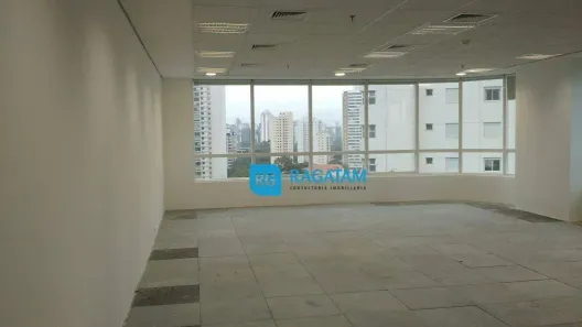 Sala Comercial para alugar, 122m² no Cidade Monções, São Paulo