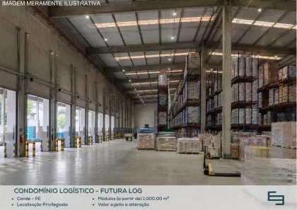 Galpão/Depósito/Armazém para alugar, 2400m² no Jardim Primavera, Conde