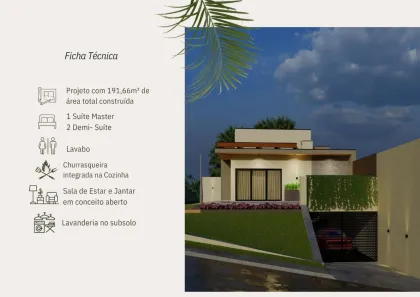 Casa com 3 Quartos à venda, 192m² no Planta Araçatuba, Piraquara