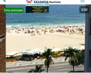 Apartamento com 1 Quarto à venda, 40m² no Copacabana, Rio de Janeiro