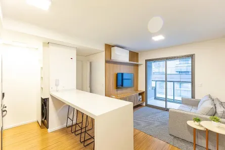 Apartamento com 1 Quarto à venda, 45m² no Indianópolis, São Paulo