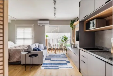 Apartamento com 1 Quarto à venda, 28m² no Pinheiros, São Paulo