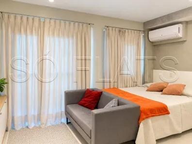Apartamento com 1 Quarto para alugar, 28m² no Indianópolis, São Paulo