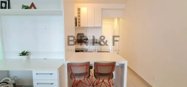 Apartamento com 1 Quarto para alugar, 40m² no Brooklin Paulista, São Paulo