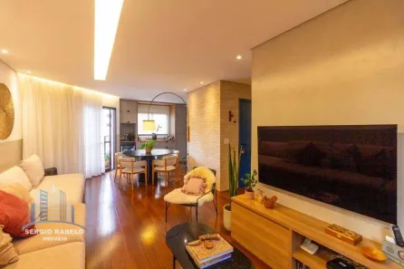 Apartamento com 3 Quartos à venda, 128m² no Brooklin Paulista, São Paulo