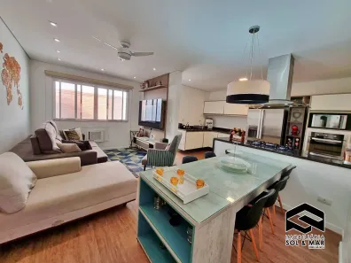 Apartamento com 2 Quartos para alugar, 65m² no Enseada, Guarujá