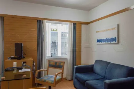 Flat com 1 Quarto para alugar, 28m² no Consolação, São Paulo