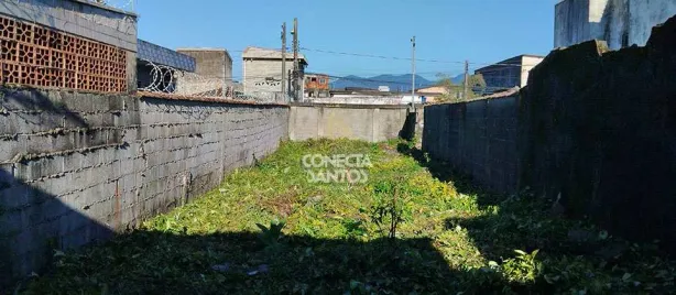 Lote/Terreno à venda, 168m² no Vila Nossa Senhora de Fátima, São Vicente