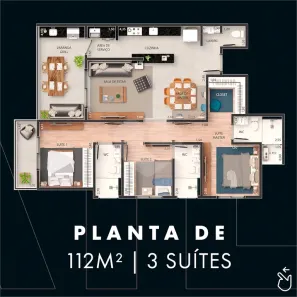 Apartamento com 3 Quartos à venda, 112m² no Vila Lucy, Sorocaba