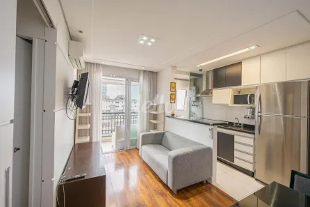 Apartamento com 1 Quarto para alugar, 40m² no Vila Regente Feijó, São Paulo