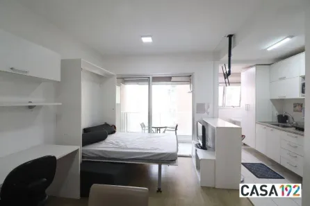 Apartamento com 1 Quarto à venda, 34m² no Cidade Monções, São Paulo