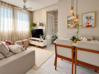 Apartamento com 2 Quartos à venda, 44m² no Areia Branca, Santos
