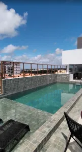 Flat com 1 Quarto para alugar, 23m² no Poço, Cabedelo
