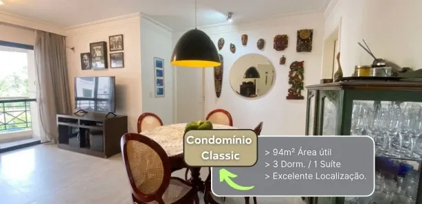 Apartamento com 3 Quartos à venda, 94m² no Alphaville Centro Industrial e Empresarial/Alphaville., Barueri