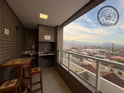 Apartamento com 1 Quarto para alugar, 55m² no Real, Praia Grande