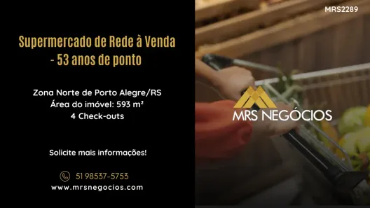 Ponto Comercial à venda, 593m² no Jardim Lindóia, Porto Alegre