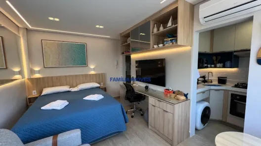 Kitnet com 1 Quarto para venda ou aluguel, 23m² no Boqueirão, Santos