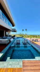 Casa de Condomínio com 8 Quartos à venda, 615m² no Alphaville (Abrantes), Camaçari