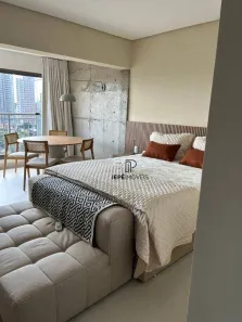 Apartamento com 1 Quarto para alugar, 35m² no Indianópolis, São Paulo