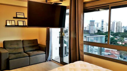 Apartamento com 1 Quarto para alugar, 32m² no Vila Madalena, São Paulo