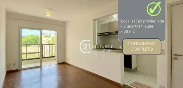 Apartamento com 2 Quartos à venda, 69m² no Jardim Tupanci, Barueri