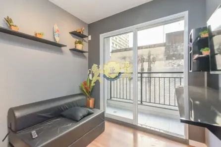 Flat com 1 Quarto à venda, 28m² no República, São Paulo