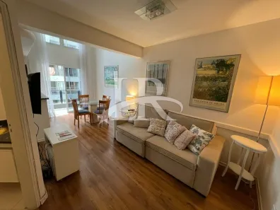 Flat com 1 Quarto para venda ou aluguel, 55m² no Moema, São Paulo