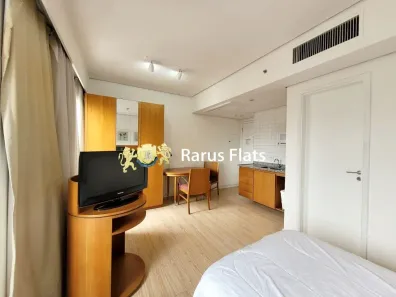 Flat com 1 Quarto para alugar, 28m² no Indianópolis, São Paulo