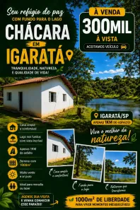 Casa de Condomínio com 2 Quartos à venda, 1000m² no Águas de Igaratá, Igaratá