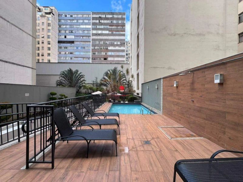 Apartamento com 1 quarto — Centro, Belo Horizonte