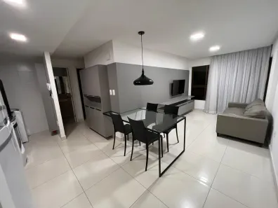Apartamento com 2 Quartos para alugar, 60m² no Manaíra, João Pessoa