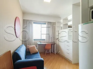 Flat com 1 Quarto à venda, 26m² no Indianópolis, São Paulo