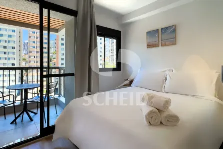 Flat com 1 Quarto à venda, 20m² no Jardim das Bandeiras, São Paulo