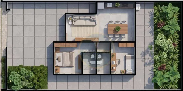 Casa com 2 Quartos à venda, 70m² no Loteamento Ilha Bela, Uberaba