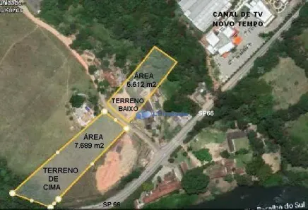 Lote/Terreno à venda, 7689m² no Chácaras Rurais Guararema, Jacareí