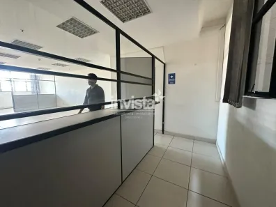 Sala Comercial para alugar, 65m² no Centro, Santos