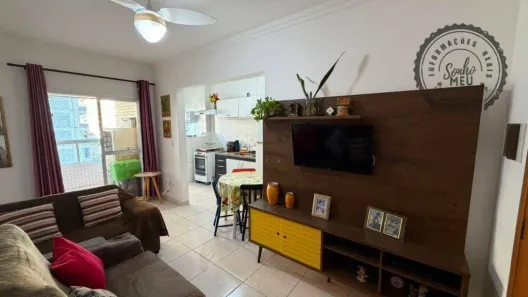 Apartamento com 1 Quarto à venda, 45m² no Caiçara, Praia Grande