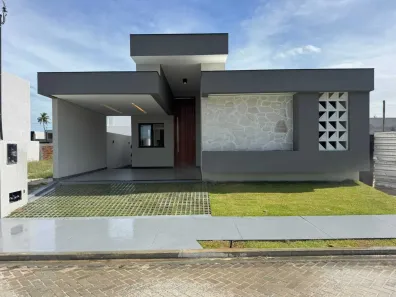 Casa de Condomínio com 3 Quartos à venda, 126m² no Zona de Expansão (Olhos D'Agua), Barra dos Coqueiros